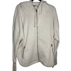 Athleta Full Zip Hoodie Jacket Sweatshirt XL Oversized Sweatshirt Athleisure